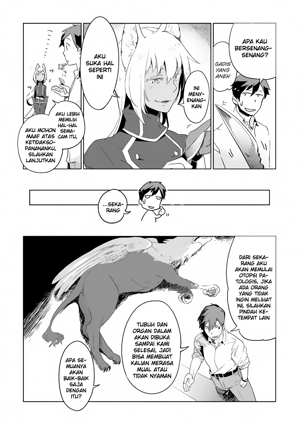 Jui-san no Oshigoto in Isekai Chapter 03 Bahasa Indonesia
