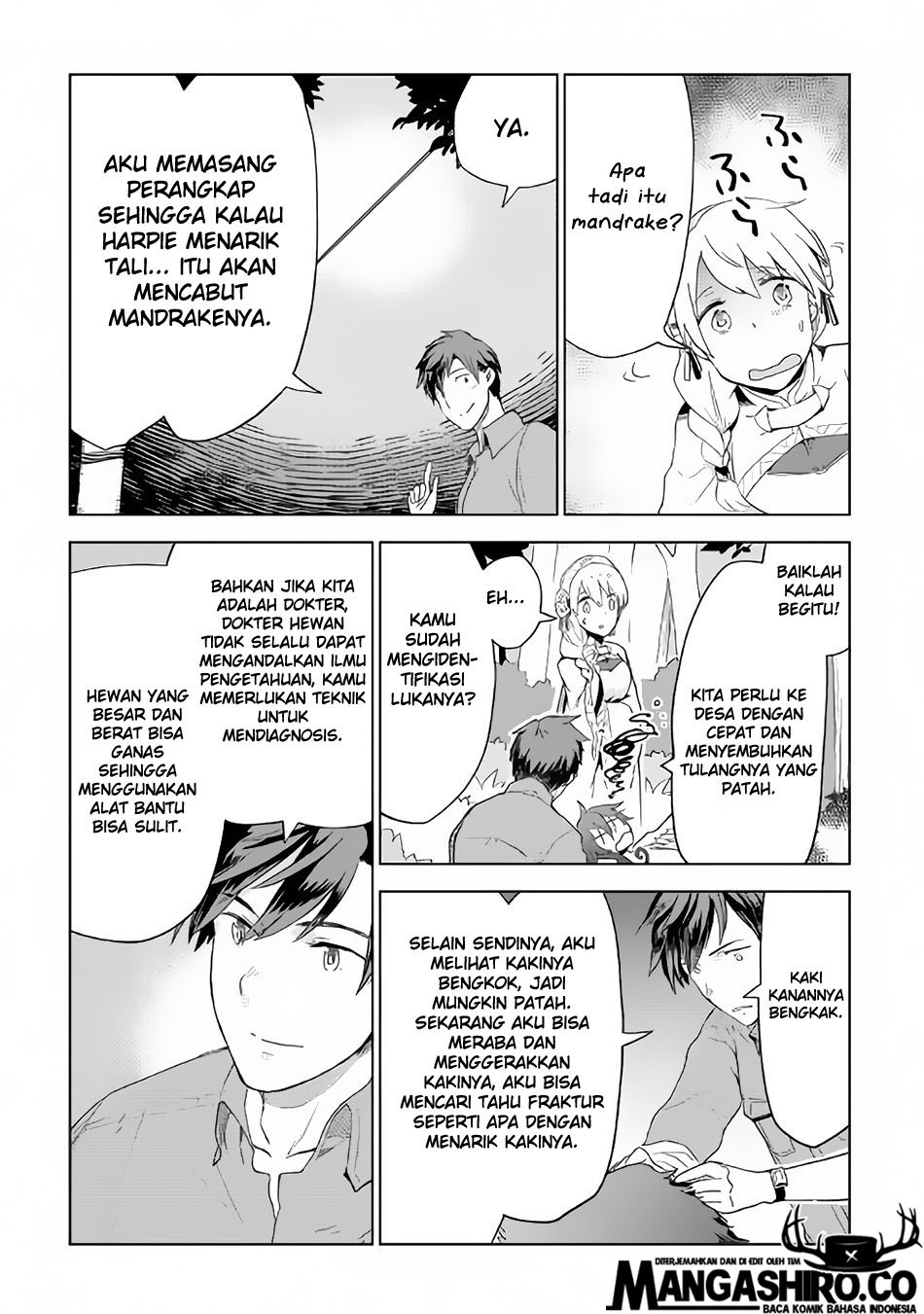 Jui-san no Oshigoto in Isekai chapter 22