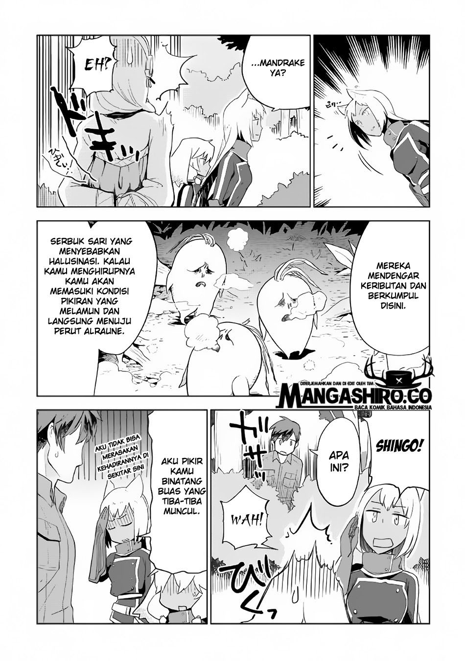 Jui-san no Oshigoto in Isekai chapter 22