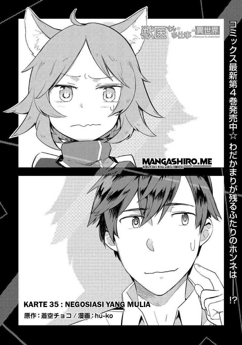 Jui-san no Oshigoto in Isekai Chapter 35 Bahasa Indonesia