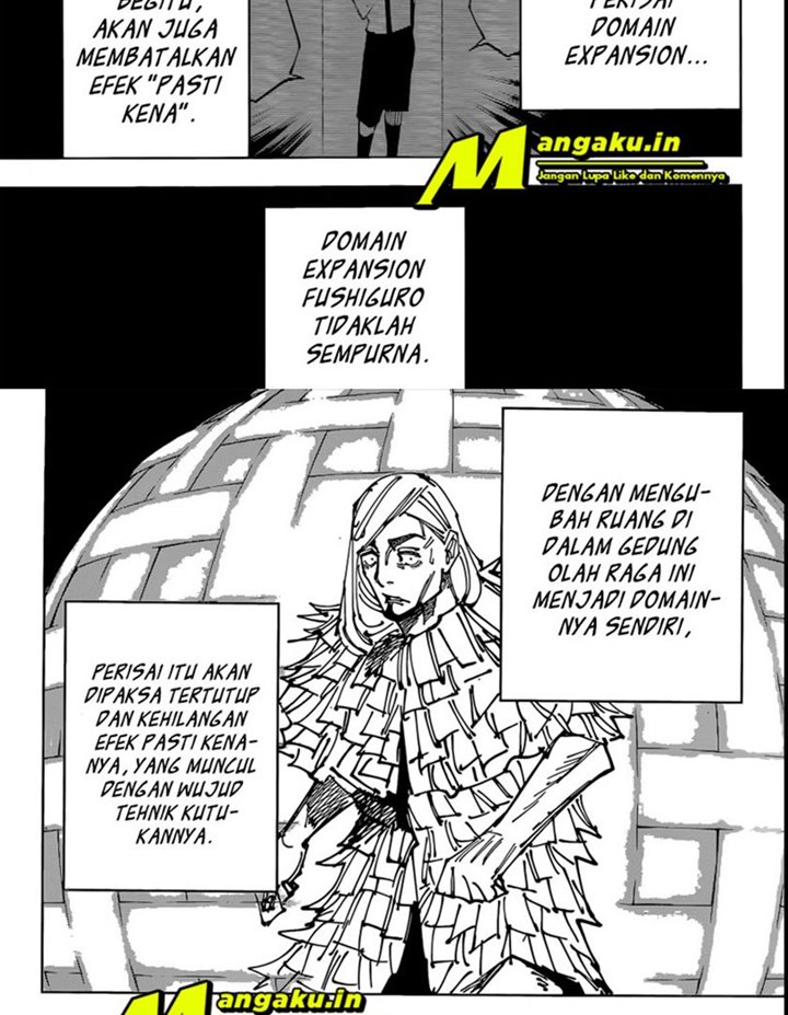 Jujutsu Kaisen Chapter 171 Bahasa Indonesia