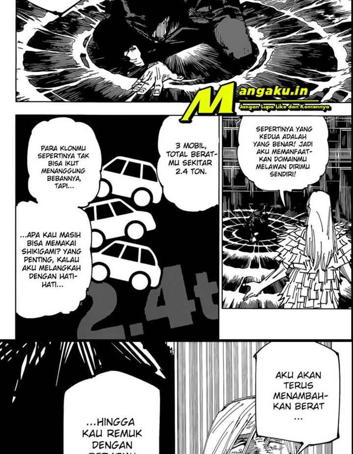Jujutsu Kaisen Chapter 171 Bahasa Indonesia