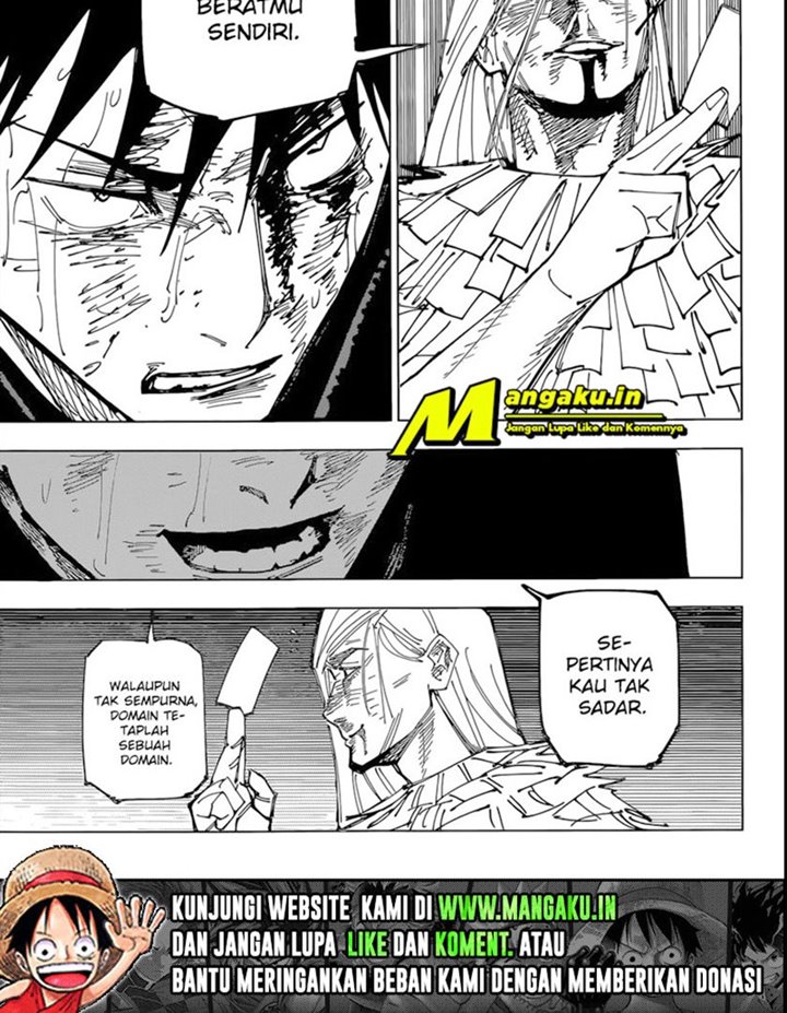 Jujutsu Kaisen Chapter 171 Bahasa Indonesia