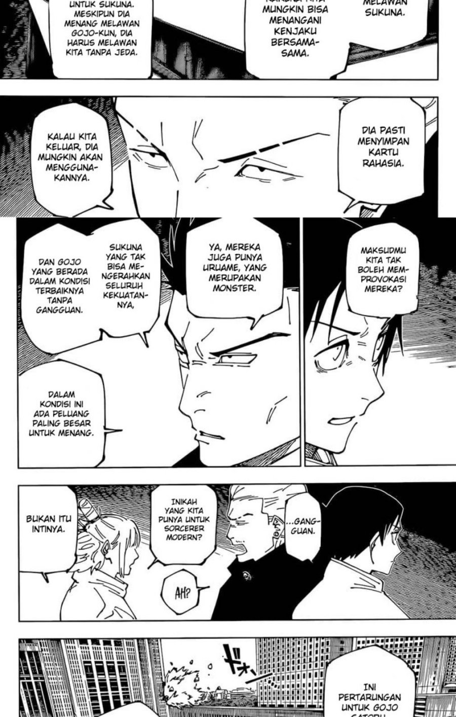Jujutsu Kaisen Chapter 234 Bahasa Indonesia