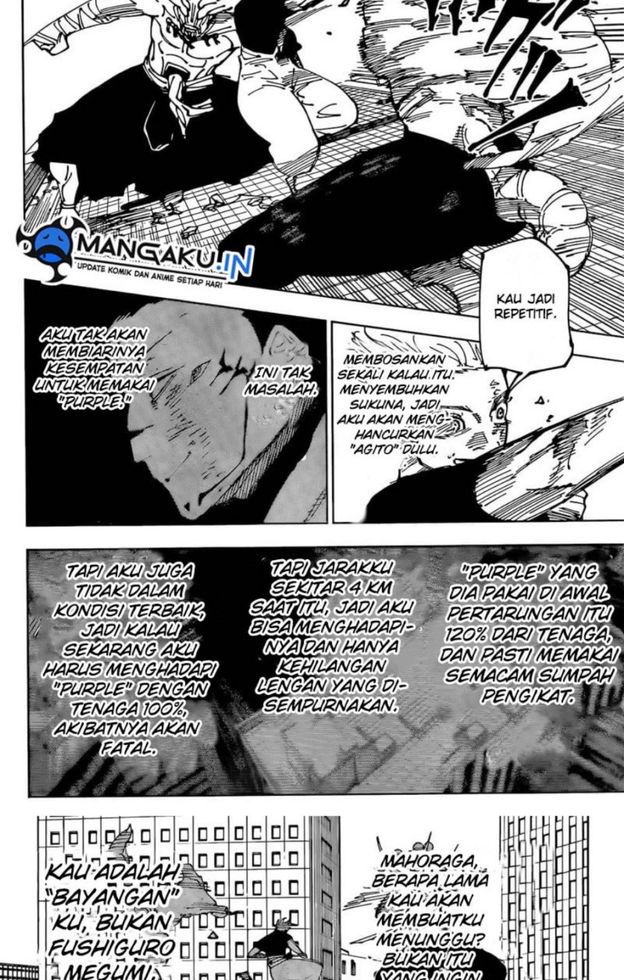 Jujutsu Kaisen Chapter 234 Bahasa Indonesia