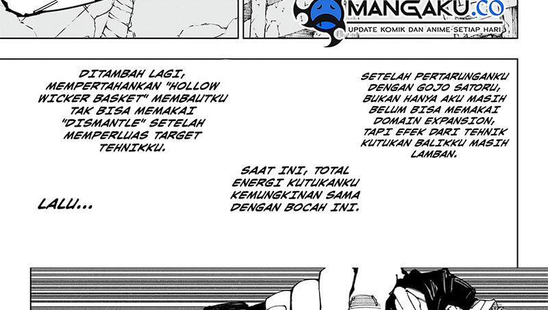 Jujutsu Kaisen Chapter 250 Bahasa Indonesia