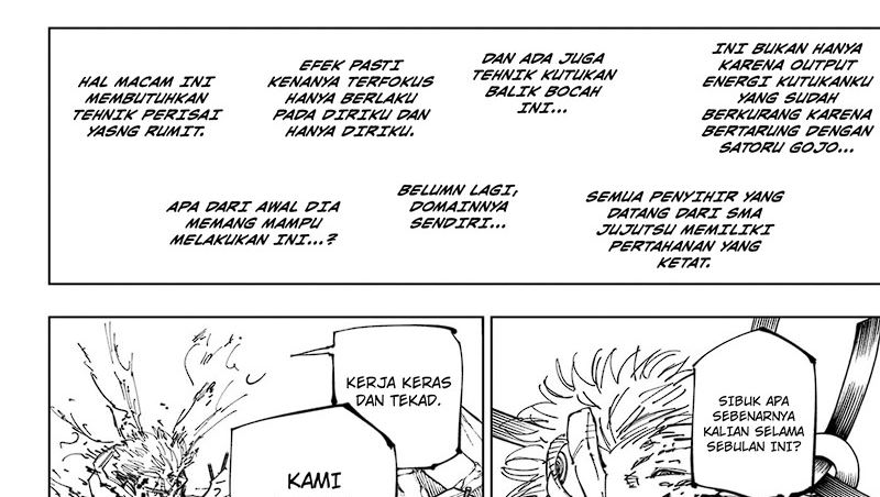 Jujutsu Kaisen Chapter 250 Bahasa Indonesia