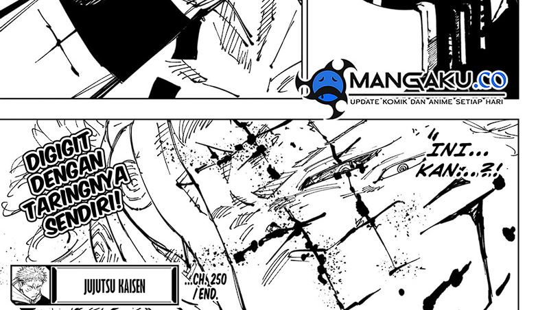 Jujutsu Kaisen Chapter 250 Bahasa Indonesia