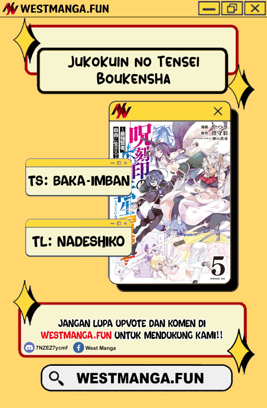 Jukokuin no Tensei Boukensha Chapter 22 Bahasa Indonesia