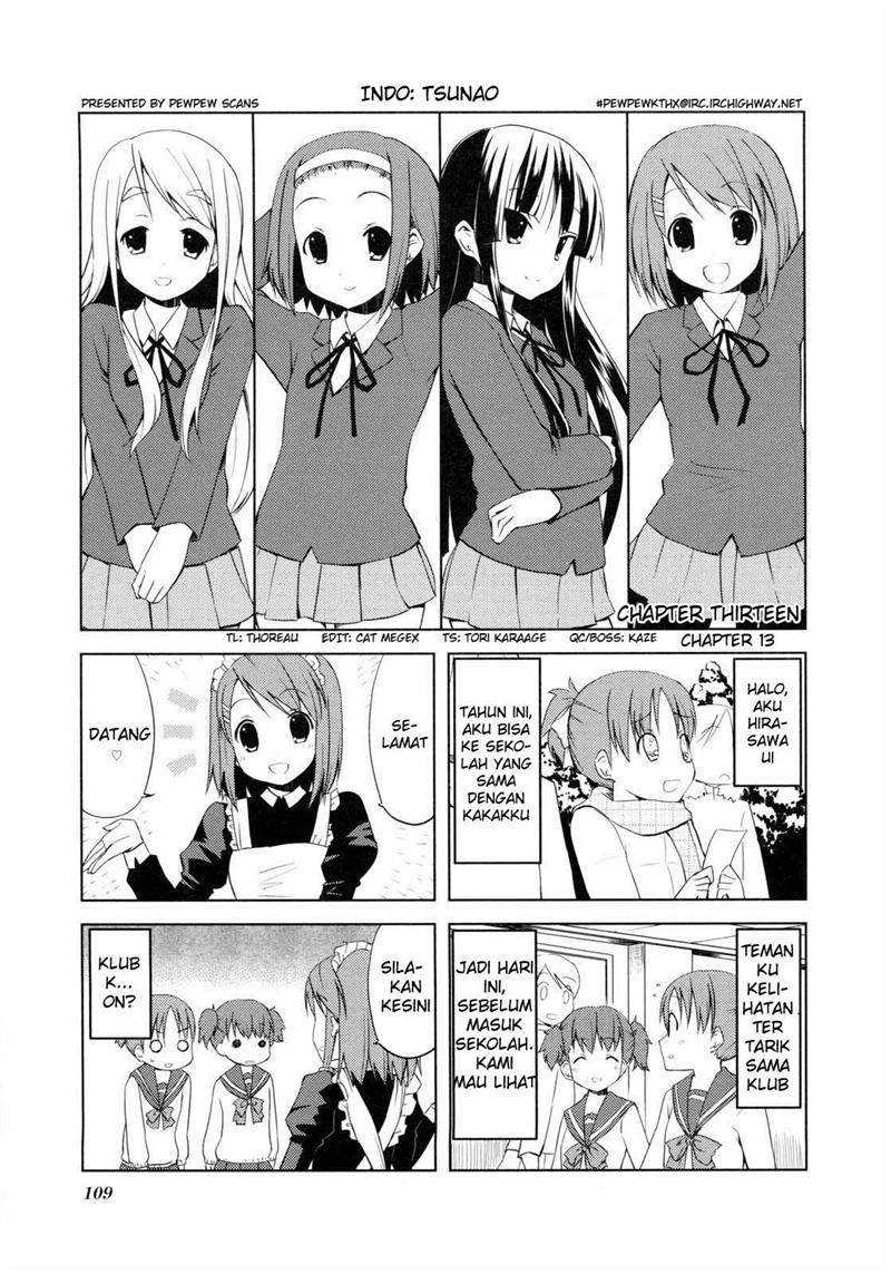 K-ON! Chapter 13 Bahasa Indonesia