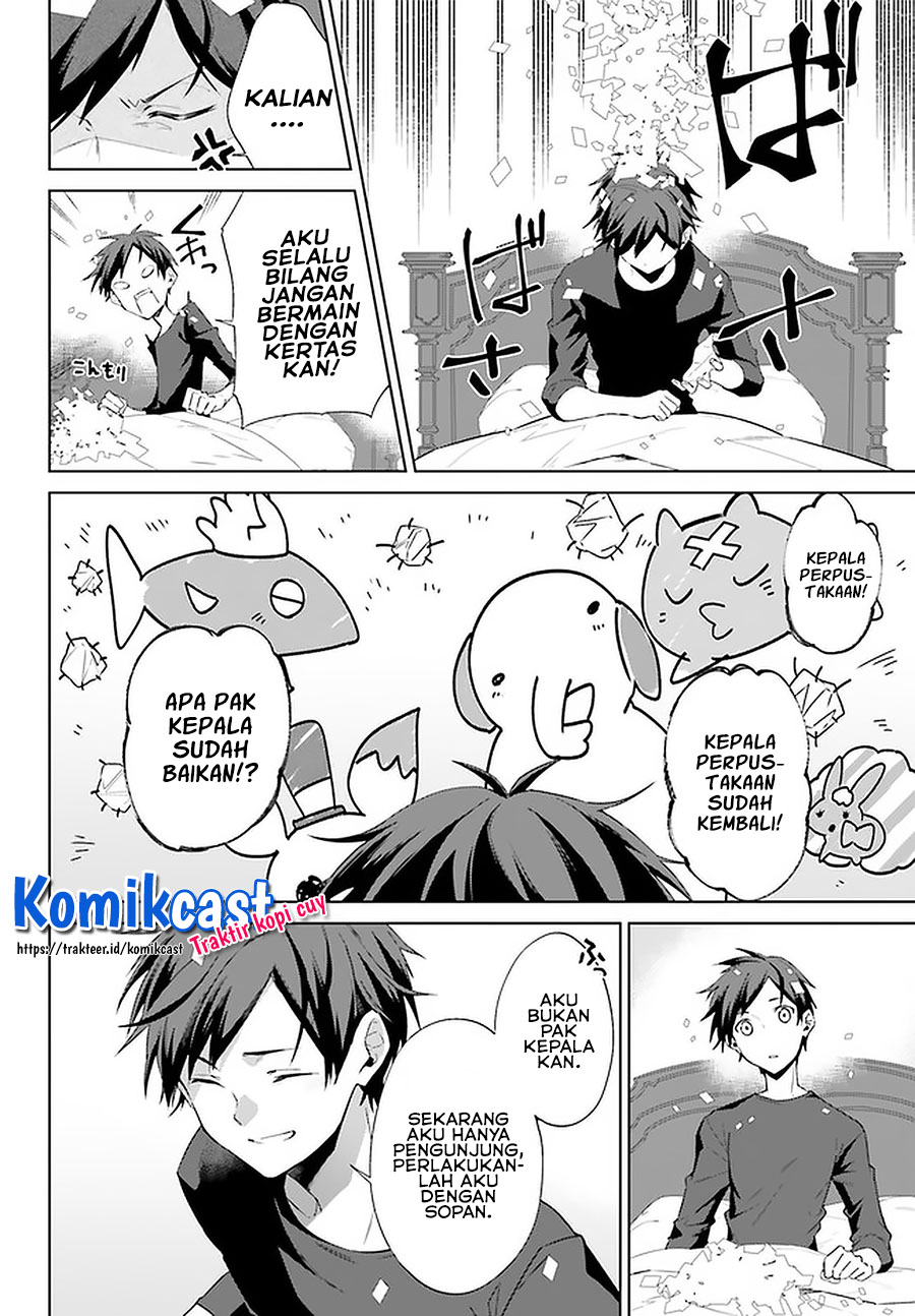 Kagami no Mukou no Saihate Toshokan: Kou no Yuusha to Itsuwari no Maou Chapter 15 Bahasa Indonesia