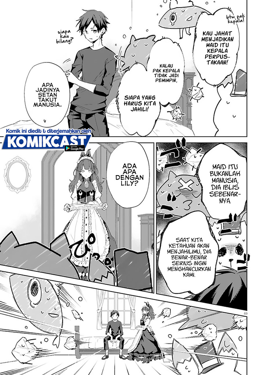 Kagami no Mukou no Saihate Toshokan: Kou no Yuusha to Itsuwari no Maou Chapter 15 Bahasa Indonesia