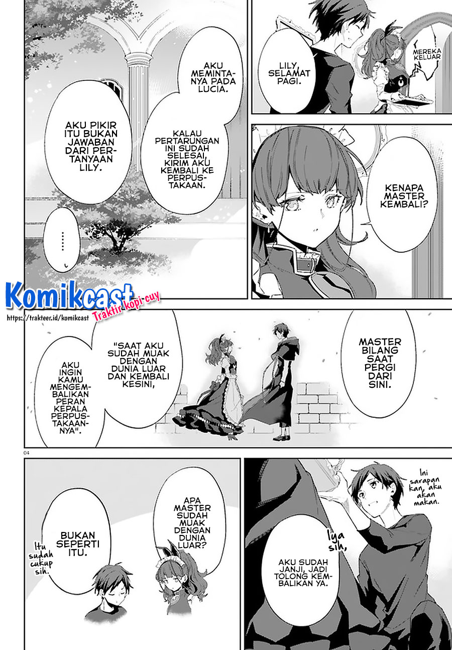Kagami no Mukou no Saihate Toshokan: Kou no Yuusha to Itsuwari no Maou Chapter 15 Bahasa Indonesia