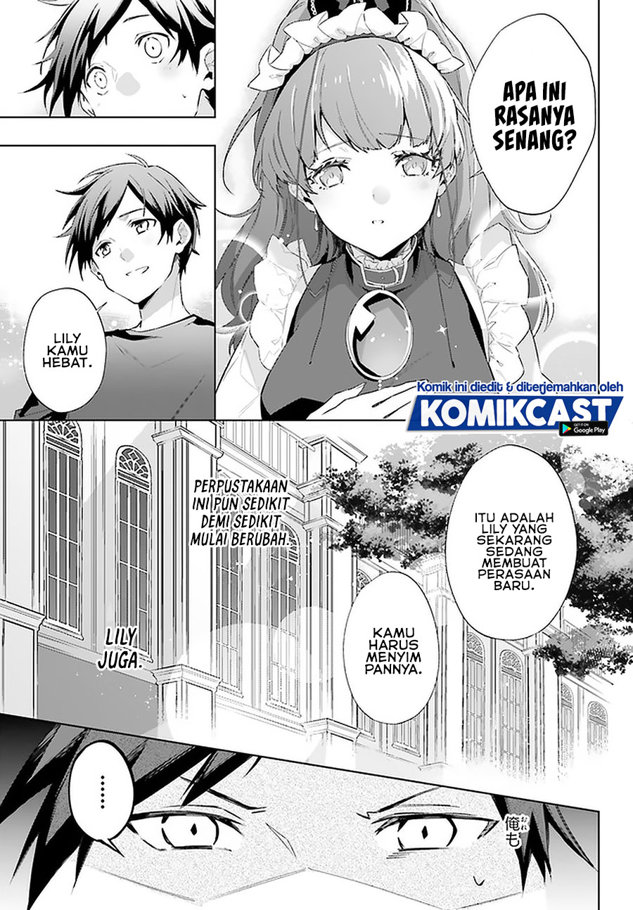 Kagami no Mukou no Saihate Toshokan: Kou no Yuusha to Itsuwari no Maou Chapter 15 Bahasa Indonesia