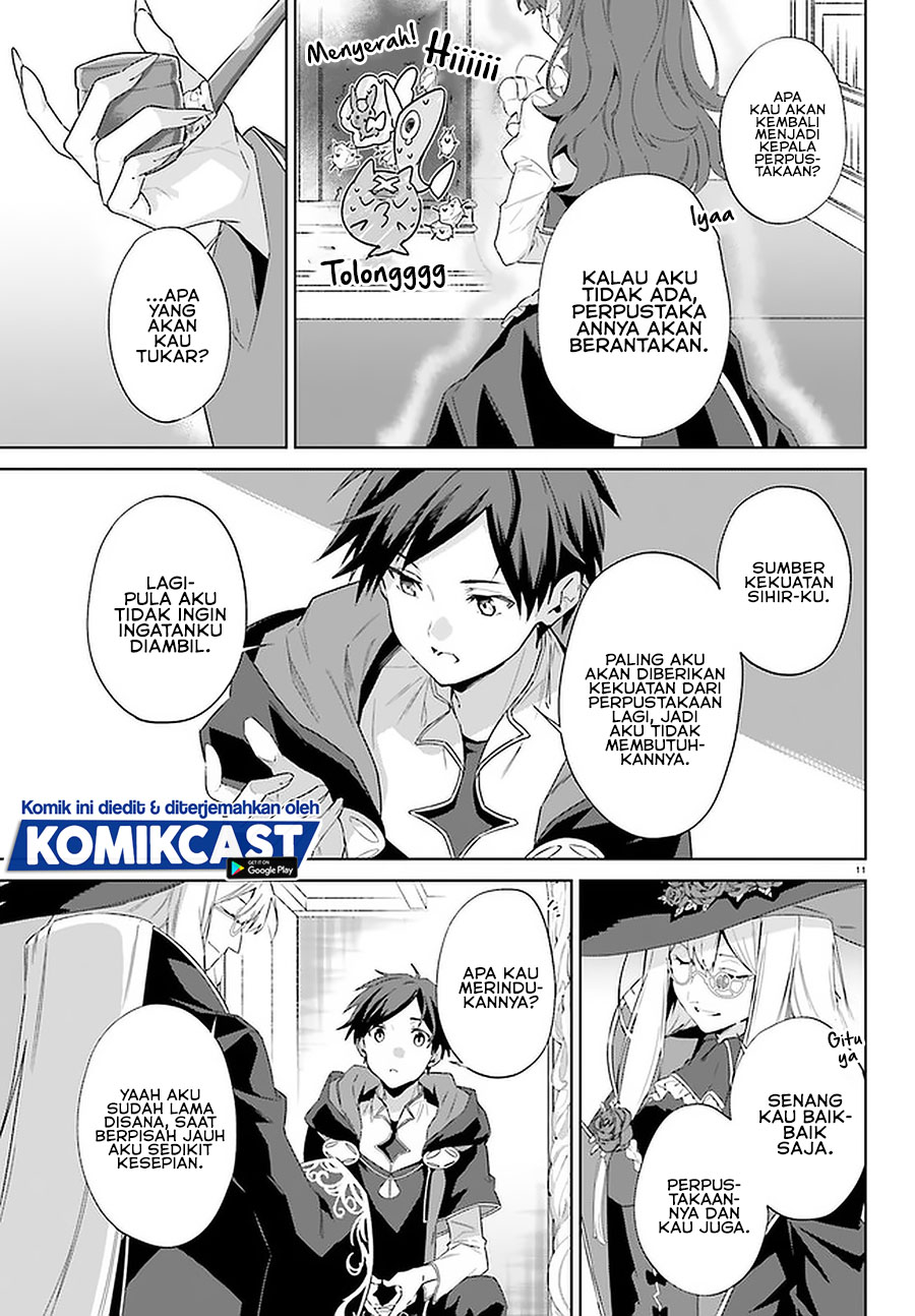 Kagami no Mukou no Saihate Toshokan: Kou no Yuusha to Itsuwari no Maou Chapter 15 Bahasa Indonesia