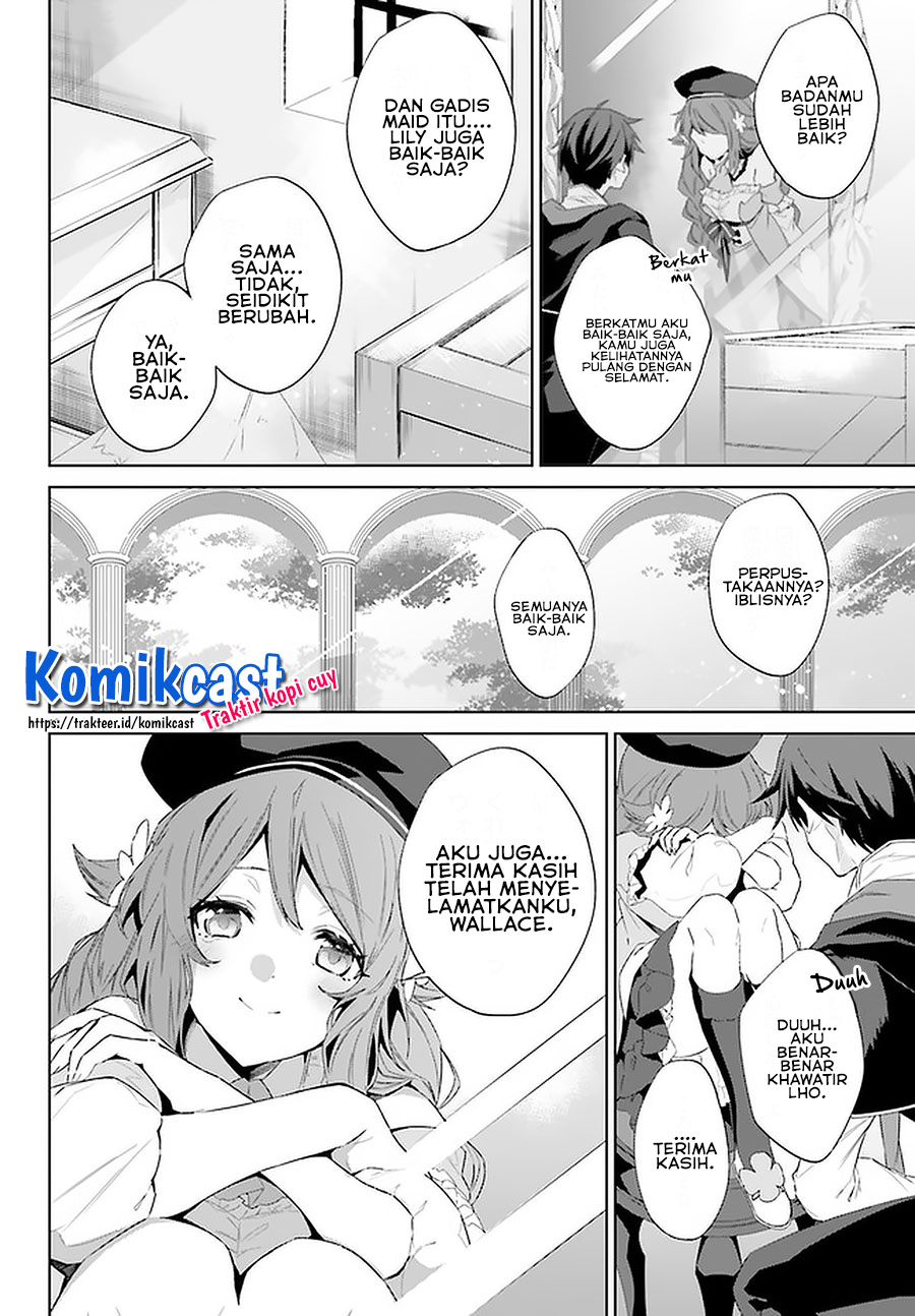 Kagami no Mukou no Saihate Toshokan: Kou no Yuusha to Itsuwari no Maou Chapter 15 Bahasa Indonesia