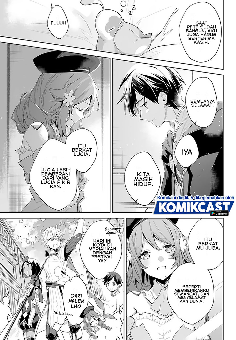 Kagami no Mukou no Saihate Toshokan: Kou no Yuusha to Itsuwari no Maou Chapter 15 Bahasa Indonesia