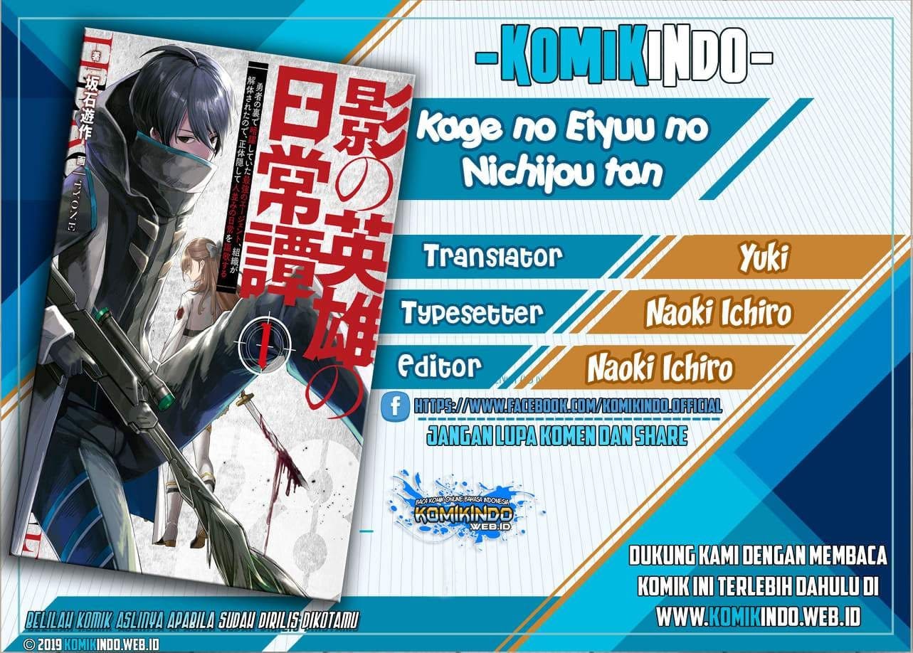 Kage no Eiyuu no Nichijou-tan Chapter 02 Bahasa Indonesia