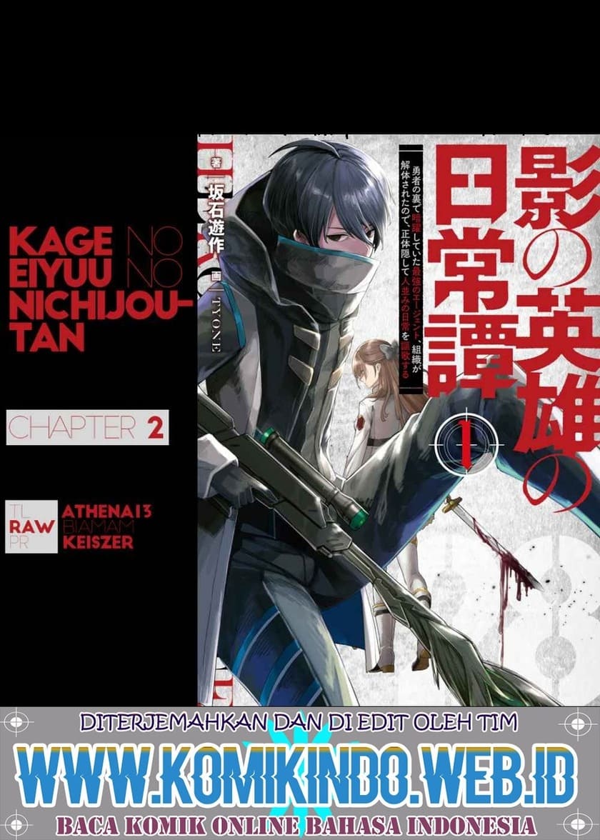 Kage no Eiyuu no Nichijou-tan Chapter 02 Bahasa Indonesia