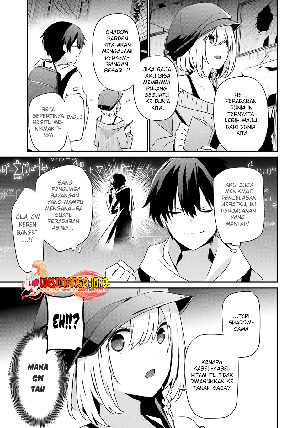 Kage no Jitsuryokusha ni Naritakute Chapter 48 Bahasa Indonesia