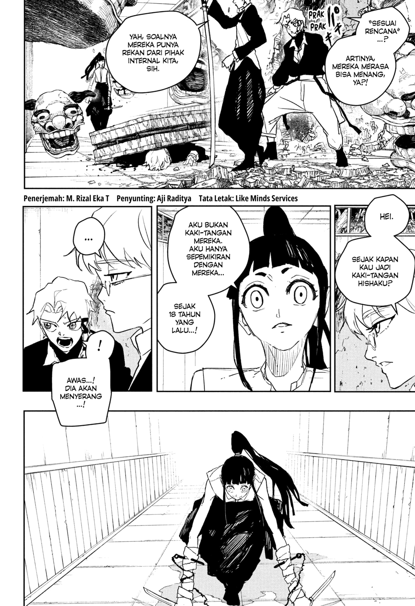 Kagurabachi Chapter 90 Bahasa Indonesia