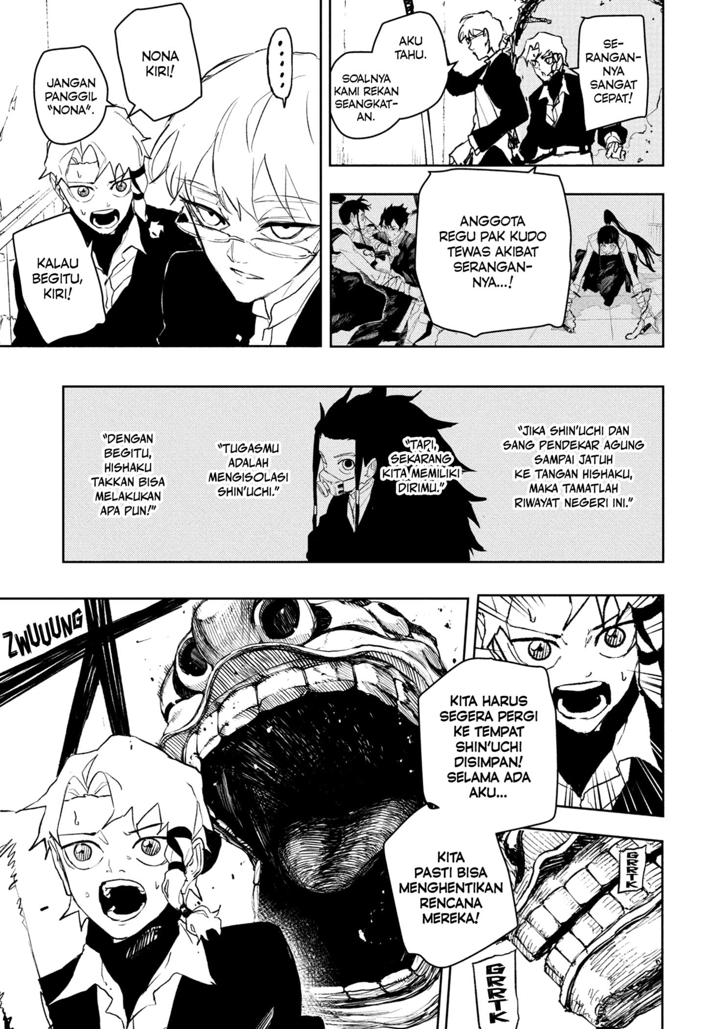 Kagurabachi Chapter 90 Bahasa Indonesia