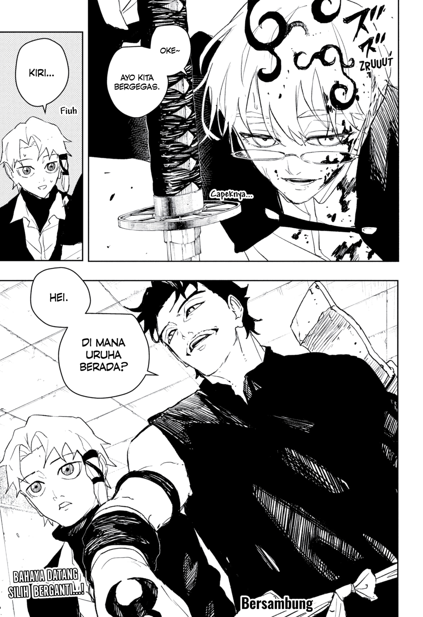 Kagurabachi Chapter 90 Bahasa Indonesia