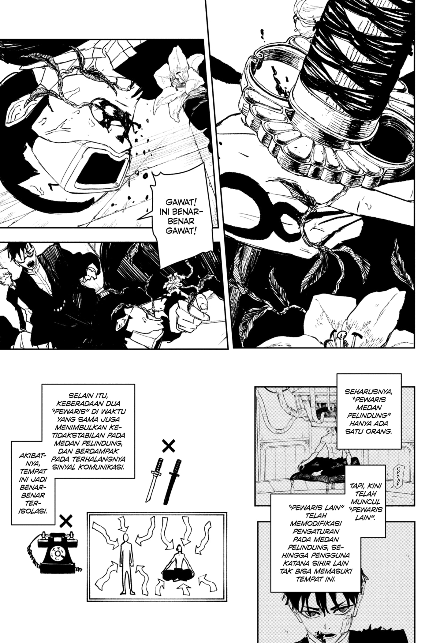 Kagurabachi Chapter 101 Bahasa Indonesia
