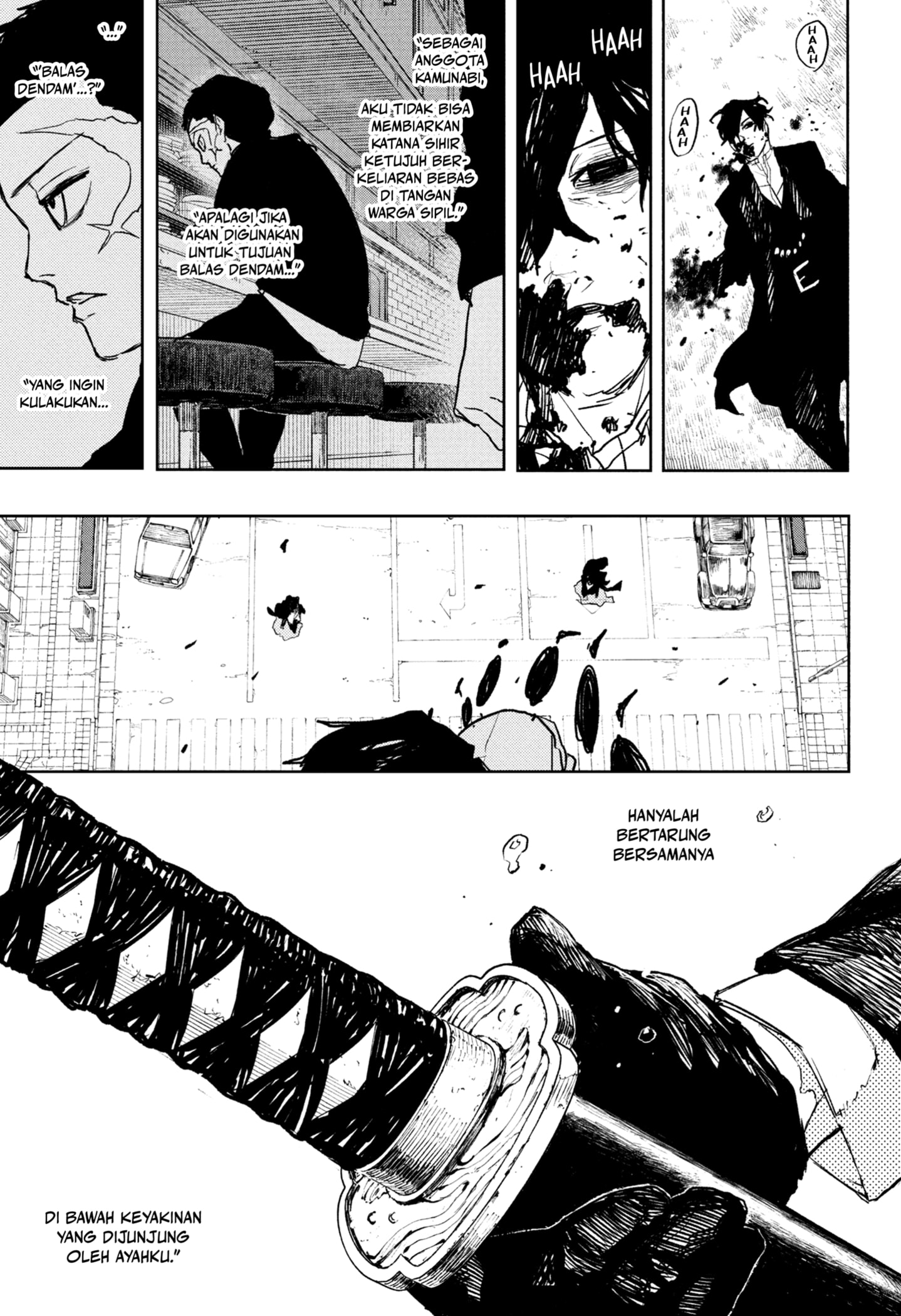 Kagurabachi Chapter 101 Bahasa Indonesia