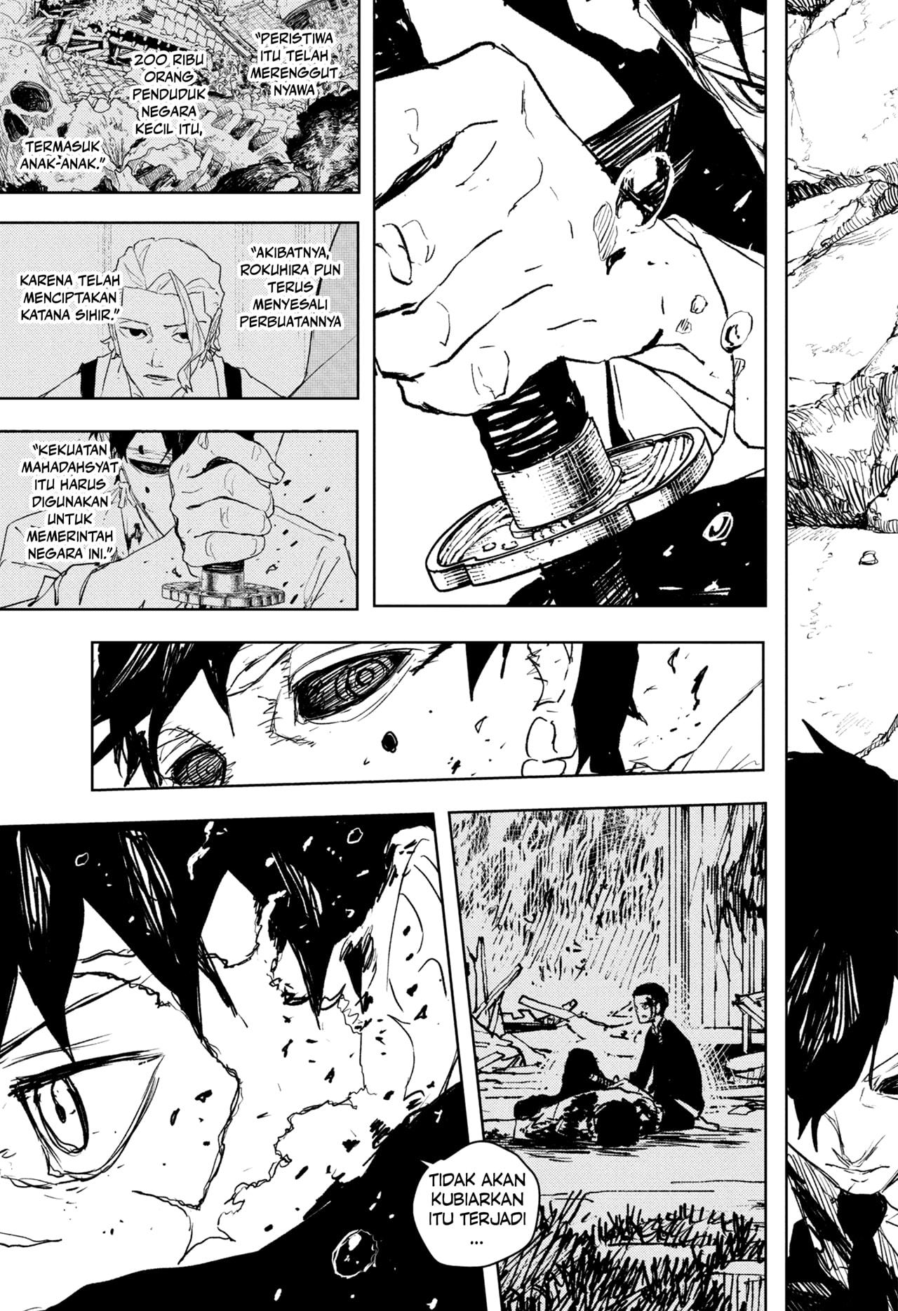 Kagurabachi Chapter 102 Bahasa Indonesia