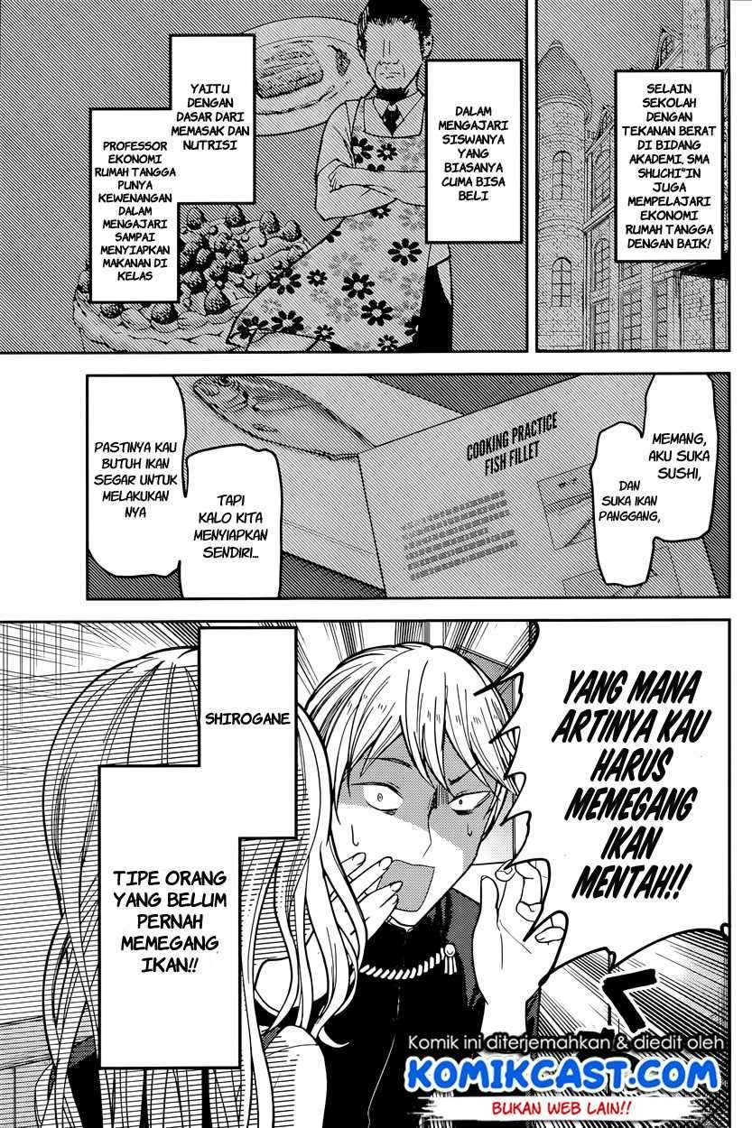 Kaguya-sama wa Kokurasetai: Tensai-tachi no Renai Zunousen Chapter 49 Bahasa Indonesia