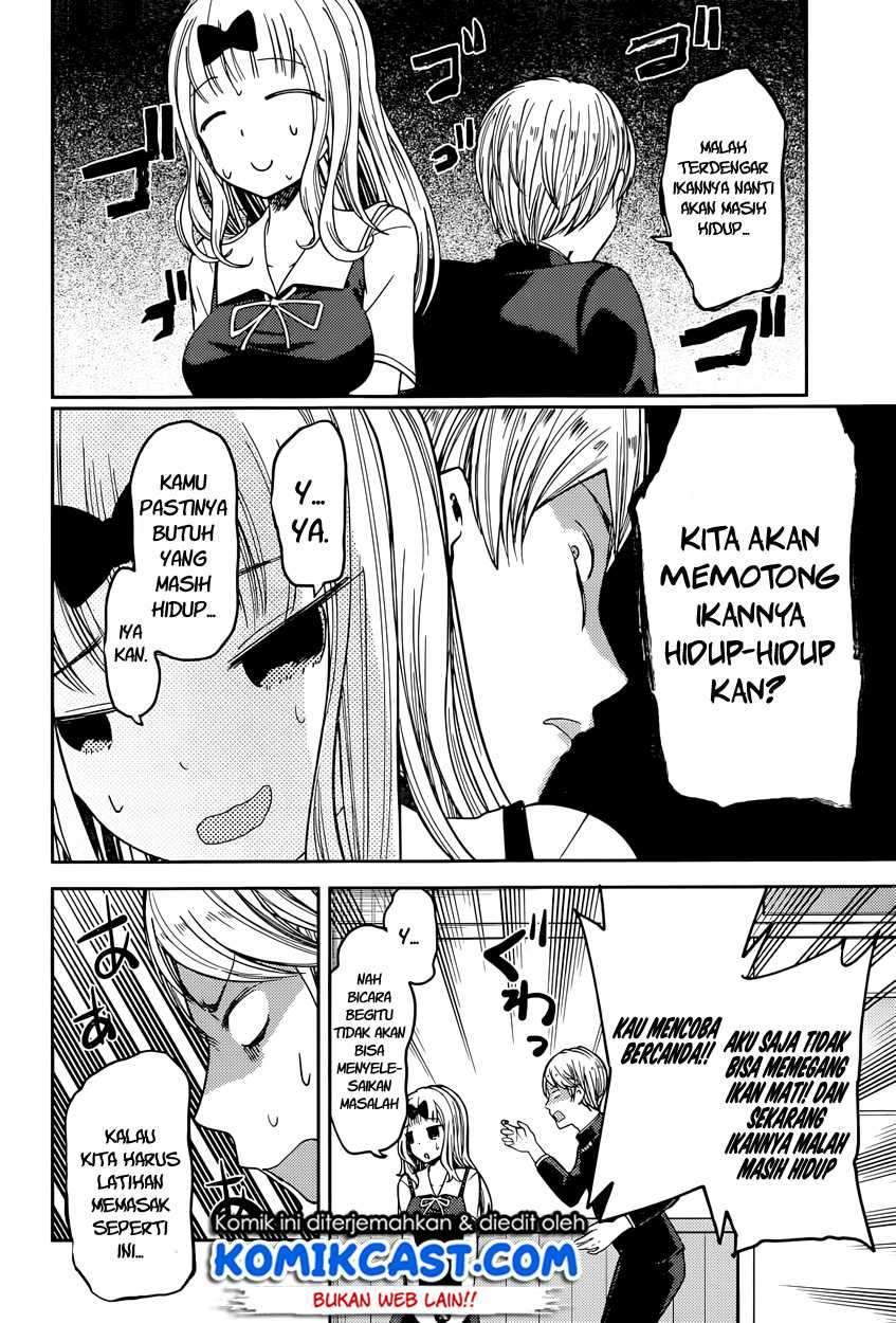 Kaguya-sama wa Kokurasetai: Tensai-tachi no Renai Zunousen Chapter 49 Bahasa Indonesia