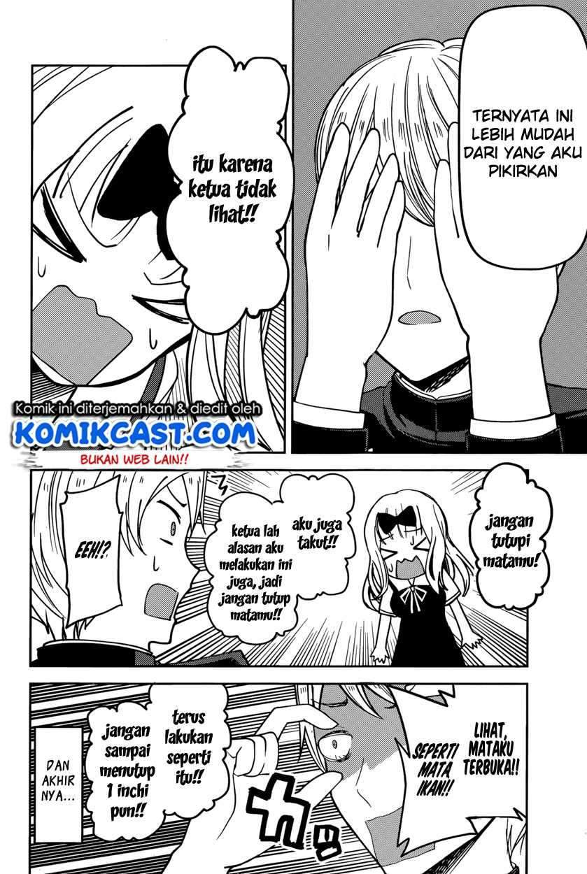 Kaguya-sama wa Kokurasetai: Tensai-tachi no Renai Zunousen Chapter 49 Bahasa Indonesia