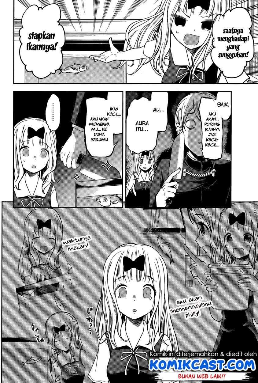 Kaguya-sama wa Kokurasetai: Tensai-tachi no Renai Zunousen Chapter 49 Bahasa Indonesia