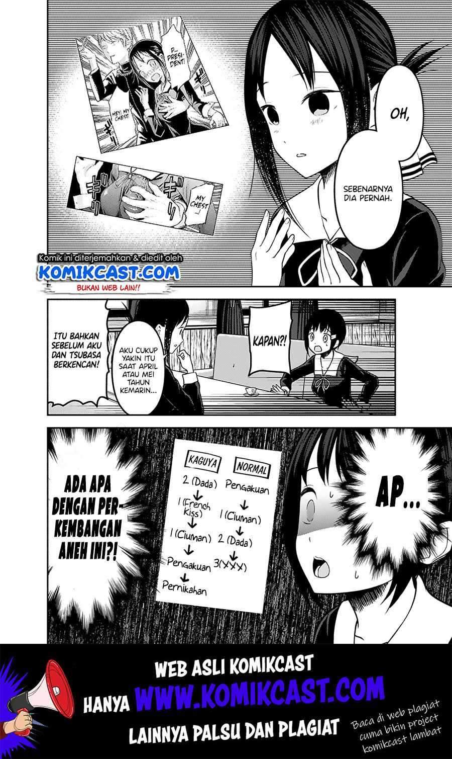 Kaguya-sama wa Kokurasetai: Tensai-tachi no Renai Zunousen chapter 167