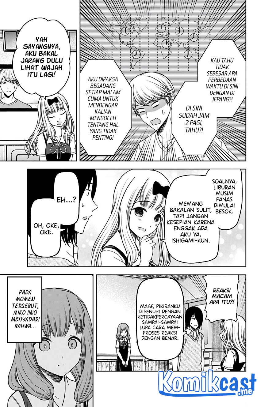 Kaguya-sama wa Kokurasetai: Tensai-tachi no Renai Zunousen chapter 268
