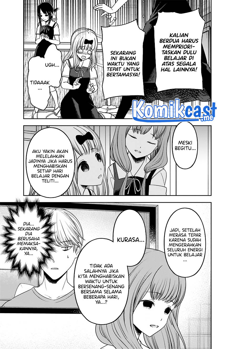 Kaguya-sama wa Kokurasetai: Tensai-tachi no Renai Zunousen chapter 268