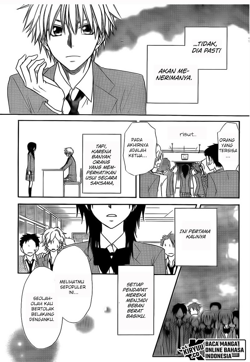 Kaichou Wa Maid Sama chapter 63