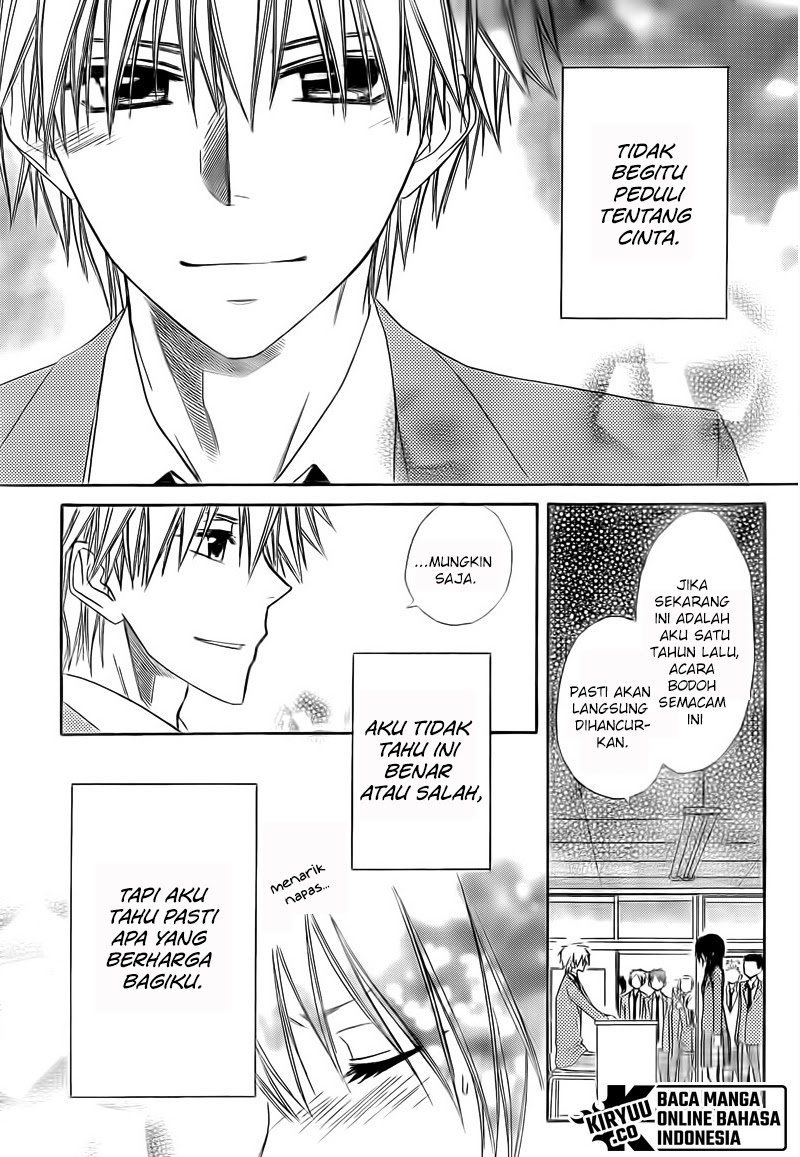 Kaichou Wa Maid Sama chapter 63