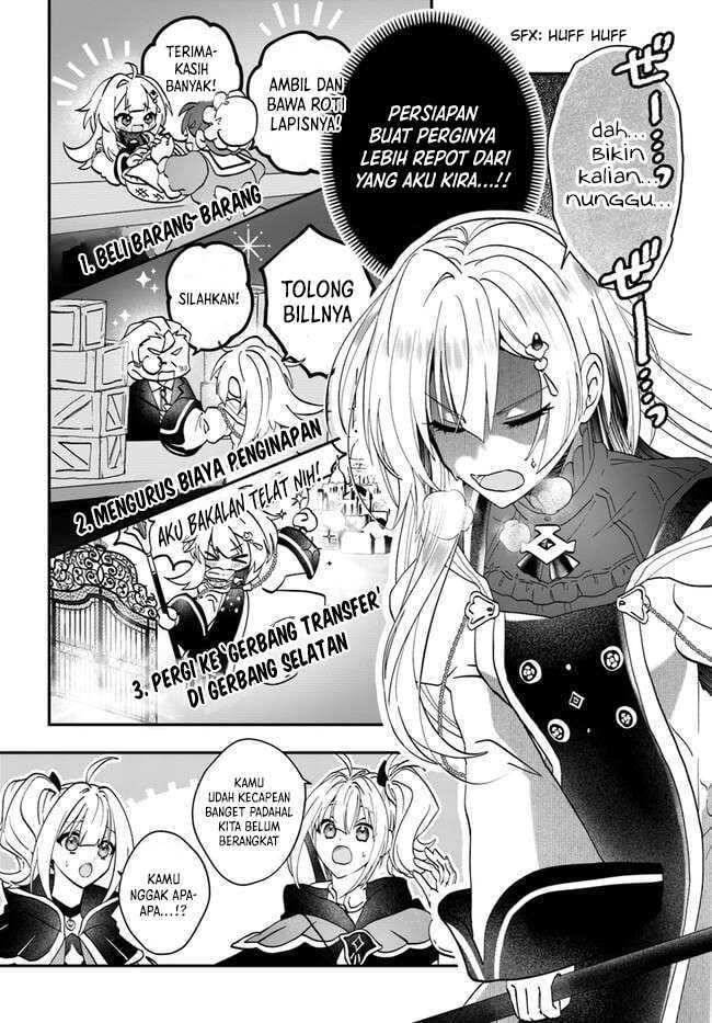 Kaifukushoku no Akuyaku Reijou Chapter 15.1 Bahasa Indonesia