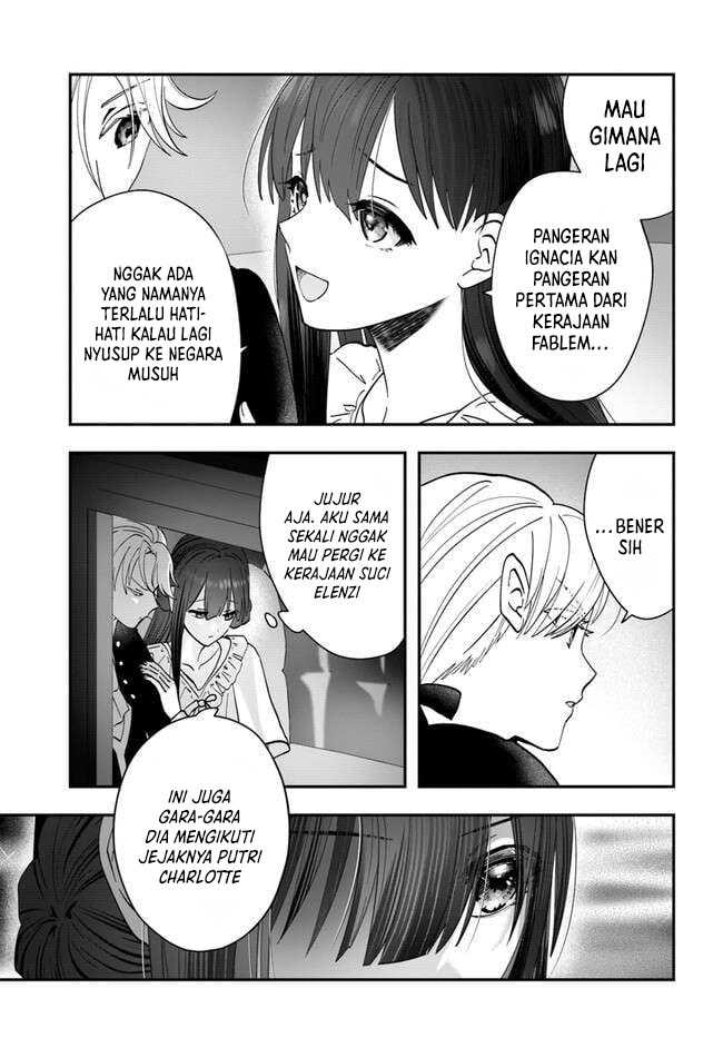 Kaifukushoku no Akuyaku Reijou Chapter 15.1 Bahasa Indonesia