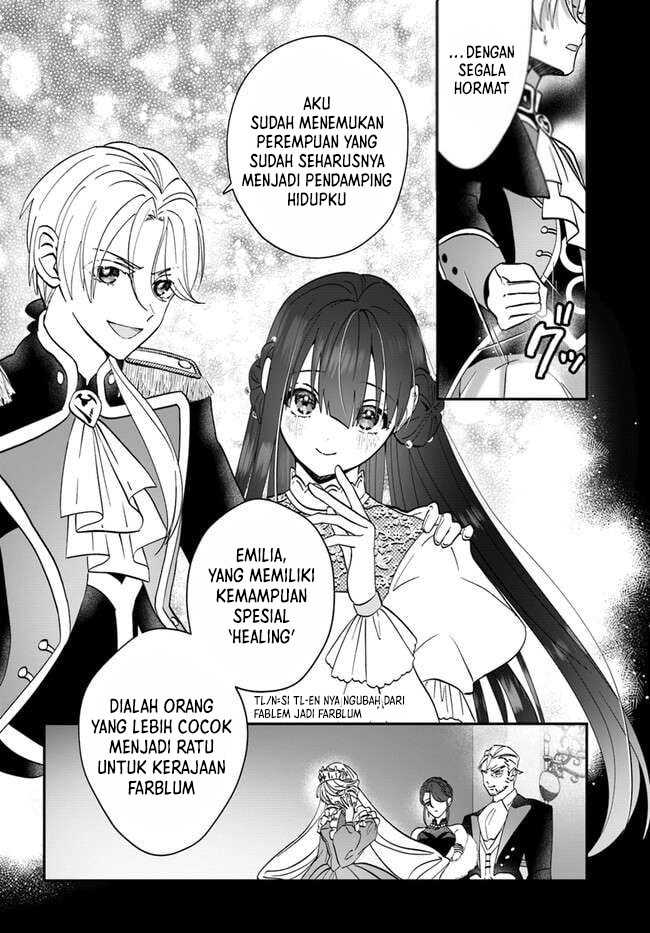 Kaifukushoku no Akuyaku Reijou Chapter 15.1 Bahasa Indonesia