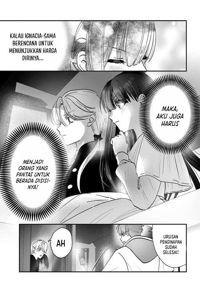 Kaifukushoku no Akuyaku Reijou Chapter 15.1 Bahasa Indonesia