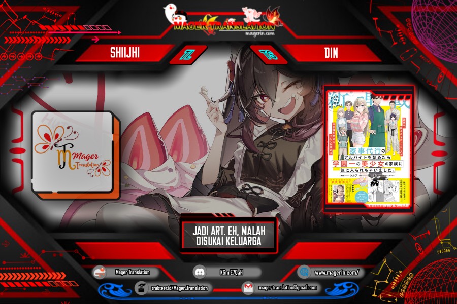 Kajidaikou no Arbeit wo Hajimetara Gakuen Ichi no Bishoujo no Kazoku Chapter 02 Bahasa Indonesia