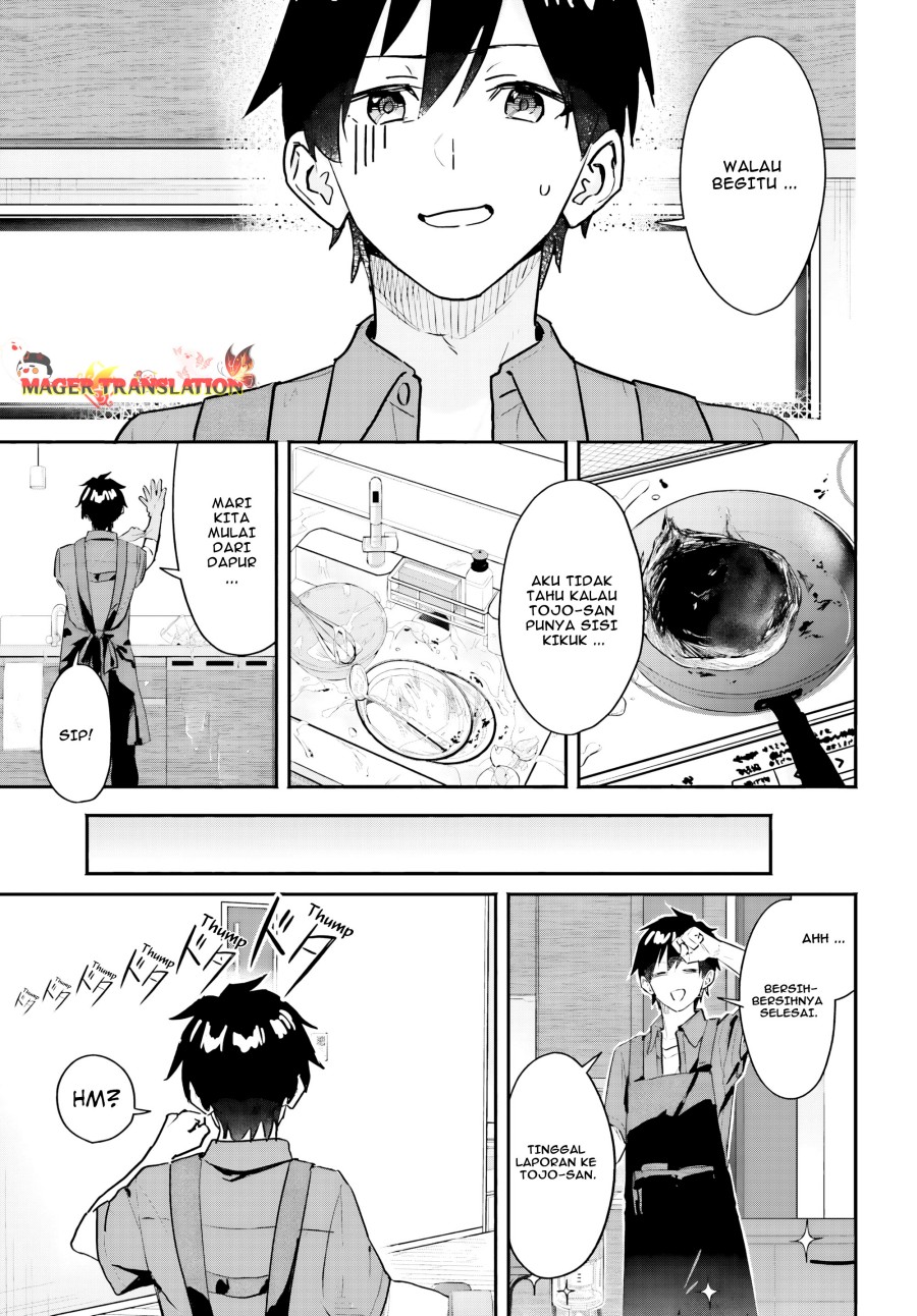 Kajidaikou no Arbeit wo Hajimetara Gakuen Ichi no Bishoujo no Kazoku Chapter 02 Bahasa Indonesia
