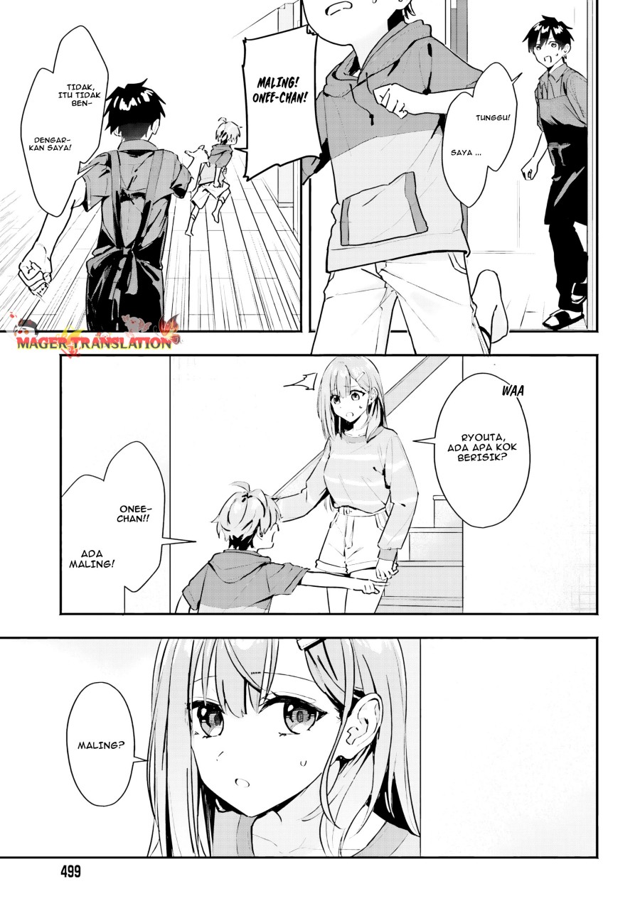 Kajidaikou no Arbeit wo Hajimetara Gakuen Ichi no Bishoujo no Kazoku Chapter 02 Bahasa Indonesia