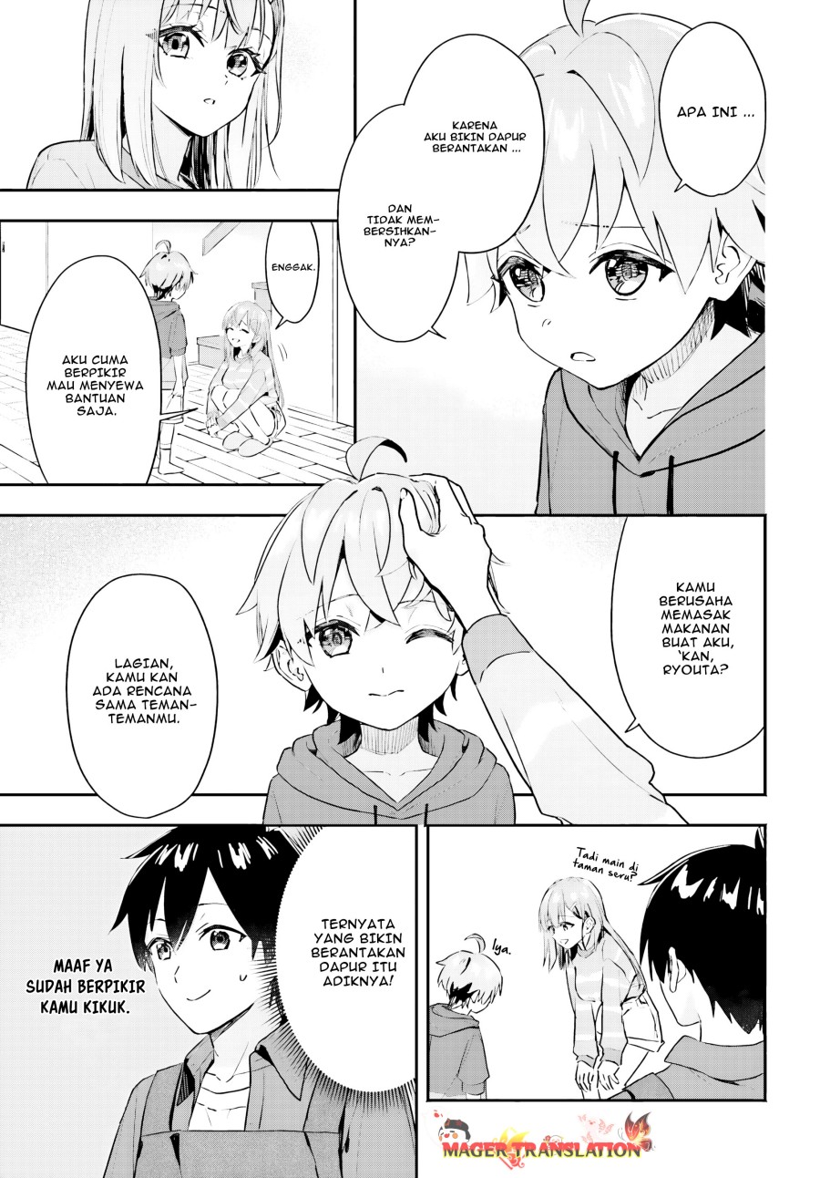 Kajidaikou no Arbeit wo Hajimetara Gakuen Ichi no Bishoujo no Kazoku Chapter 02 Bahasa Indonesia