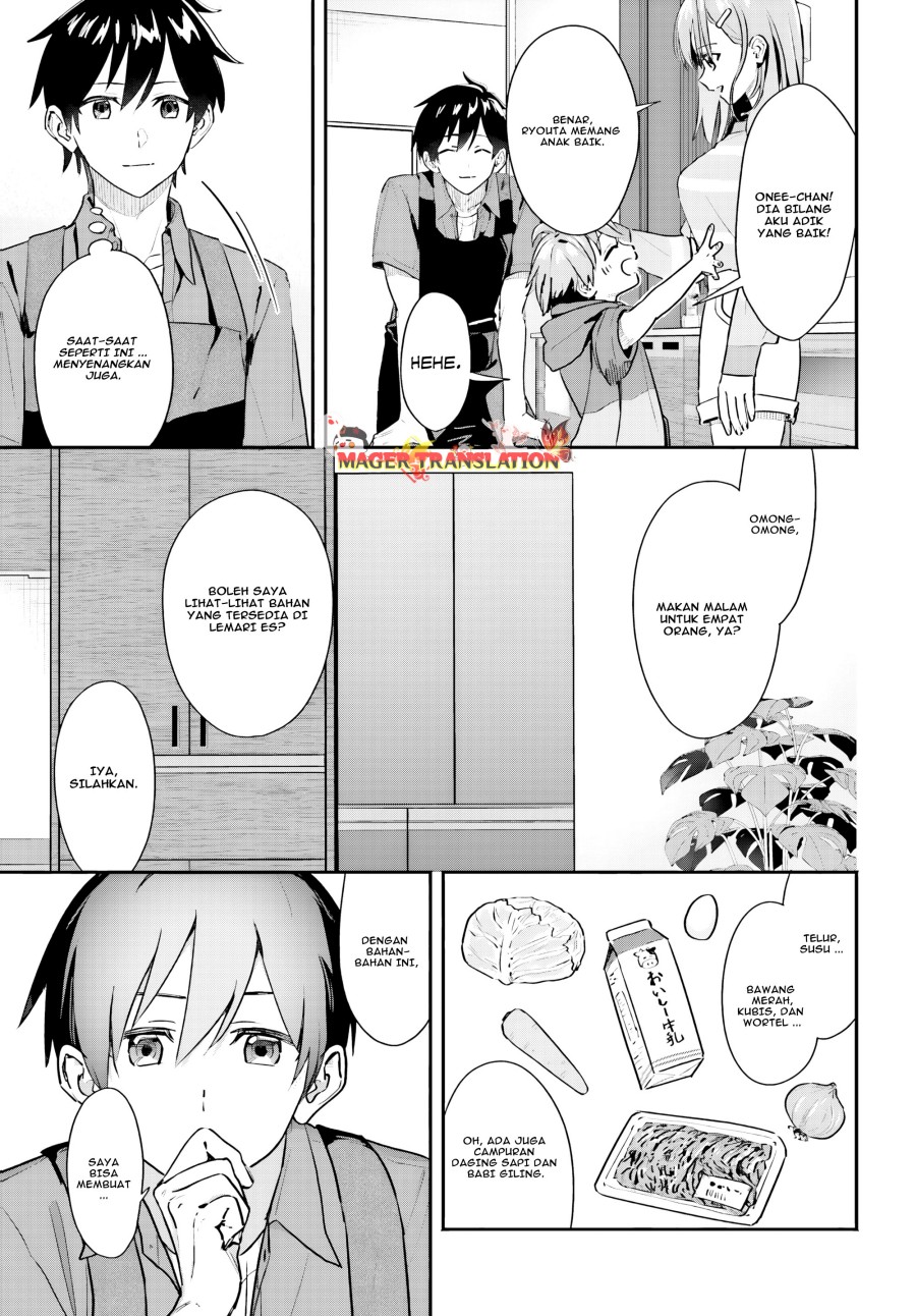 Kajidaikou no Arbeit wo Hajimetara Gakuen Ichi no Bishoujo no Kazoku Chapter 02 Bahasa Indonesia
