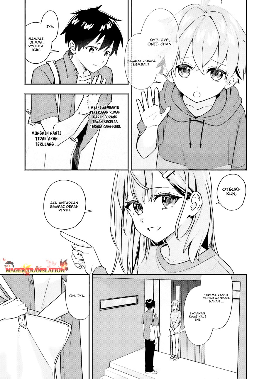Kajidaikou no Arbeit wo Hajimetara Gakuen Ichi no Bishoujo no Kazoku Chapter 02 Bahasa Indonesia