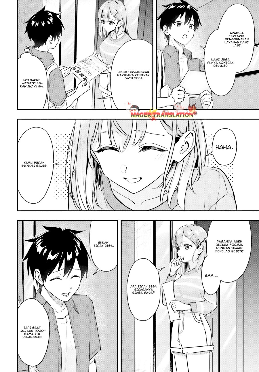 Kajidaikou no Arbeit wo Hajimetara Gakuen Ichi no Bishoujo no Kazoku Chapter 02 Bahasa Indonesia